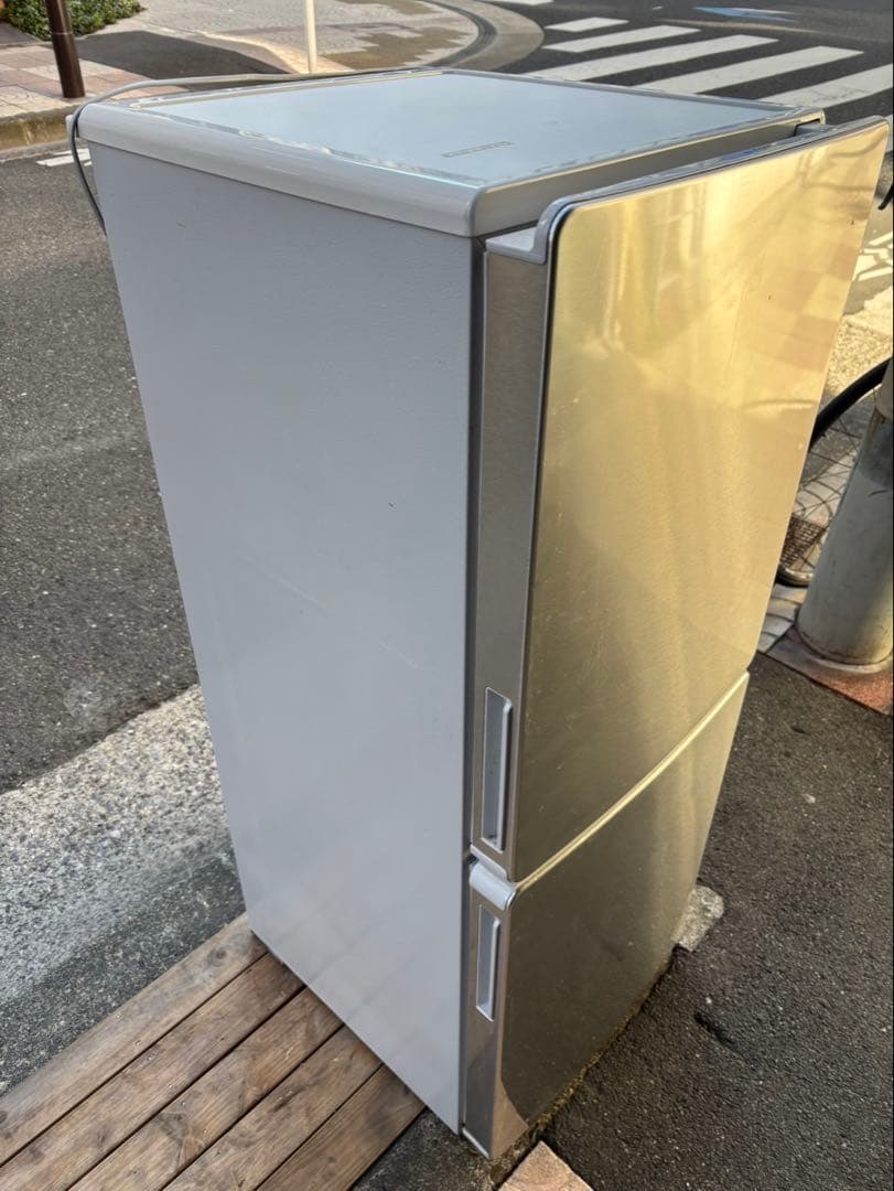 ノジマ 2ドア冷蔵庫　EH-R1482F 21年製　一人暮らし