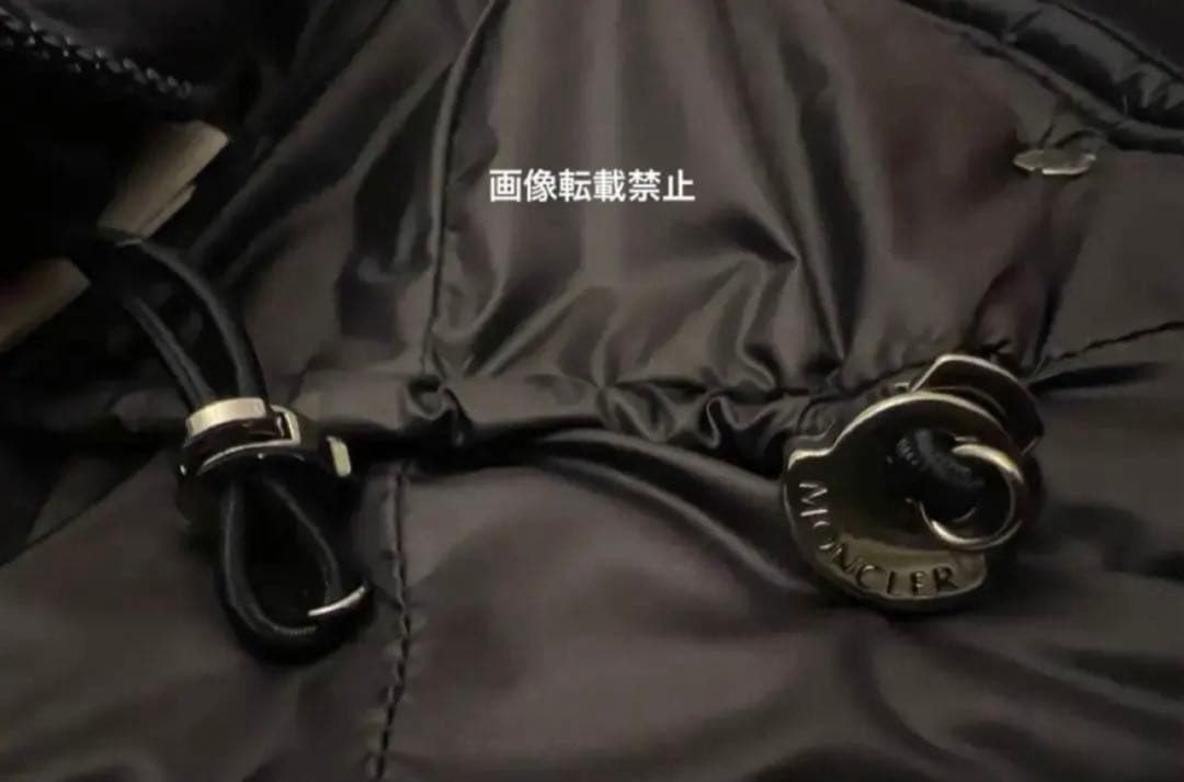美品✨ MONCLER最新型DISTモンクレールエルミンヌダウンジャケット黒紺0
