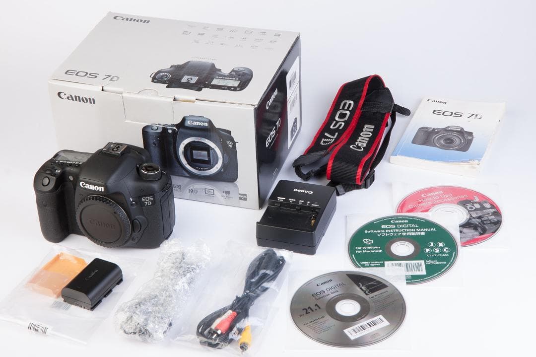 キヤノン CANON EOS 7D ボディ 元箱　付属品セット