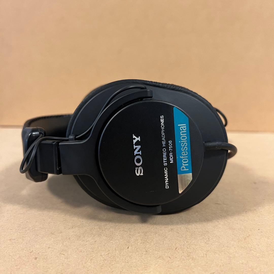 美品 ソニー MDR-7506 スタジオモニター ヘッドホン レコーディング