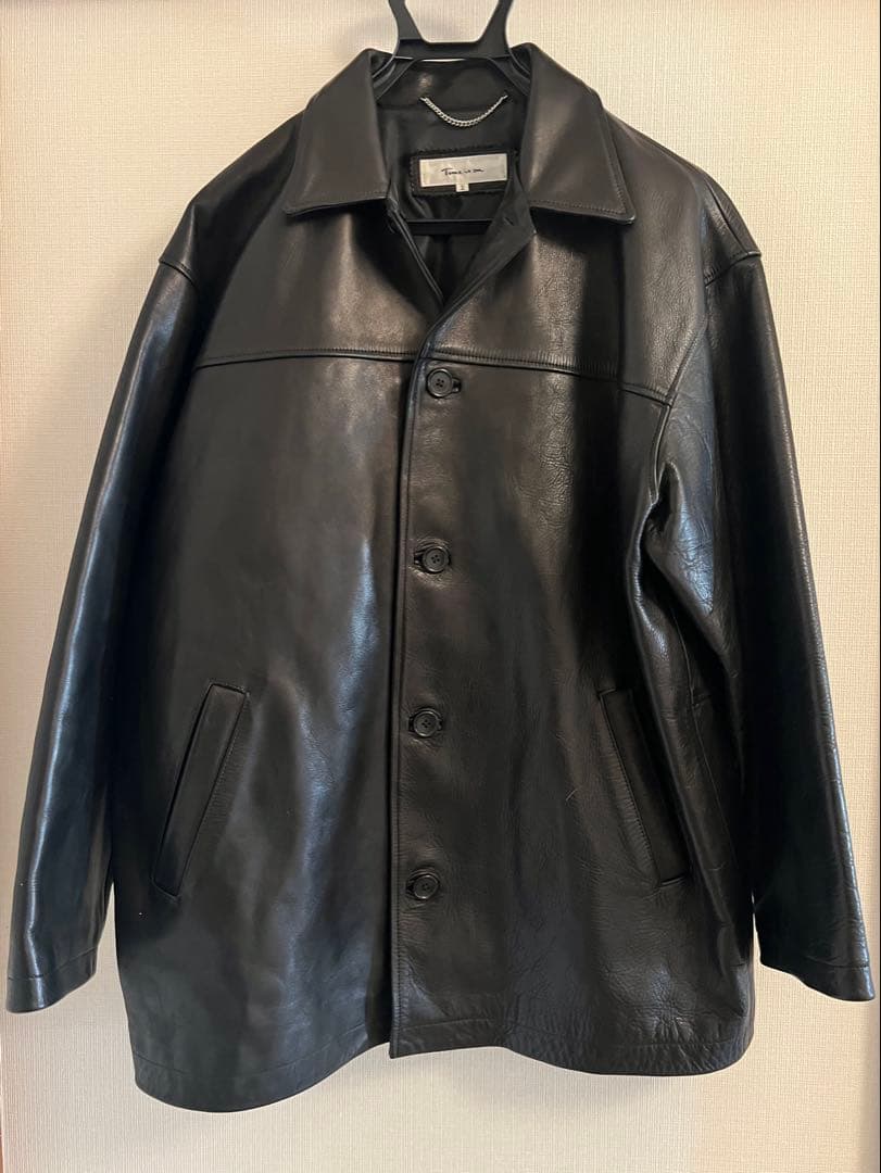 Time is on 黒 Mid Length Dapper Coat サイズ2