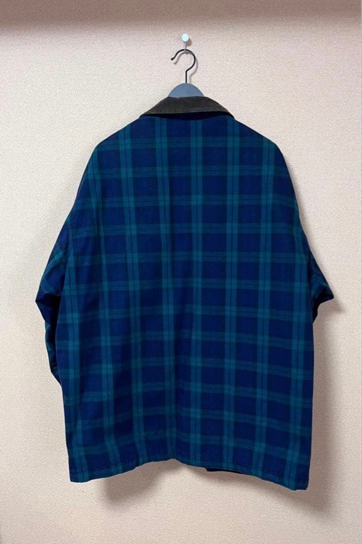 90s OLD GAP ブラックウォッチ 中綿 ハンティング M