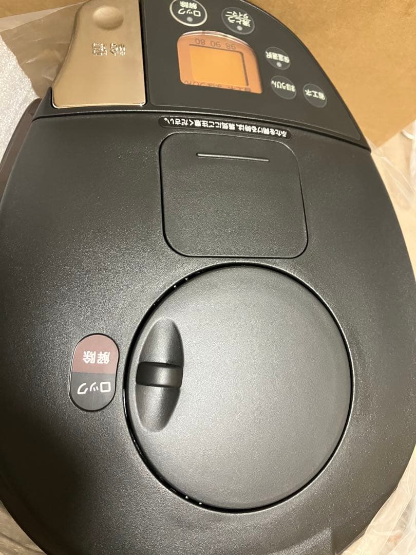 新品タイガー魔法瓶 蒸気レスVE電気まほうびん とく子さん コンセント交換済