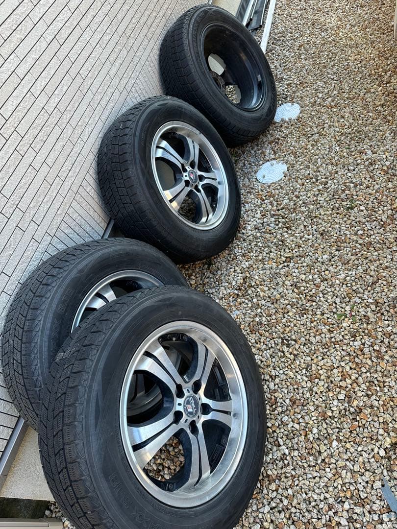 17インチ ホイールセット 5スポークデザイン