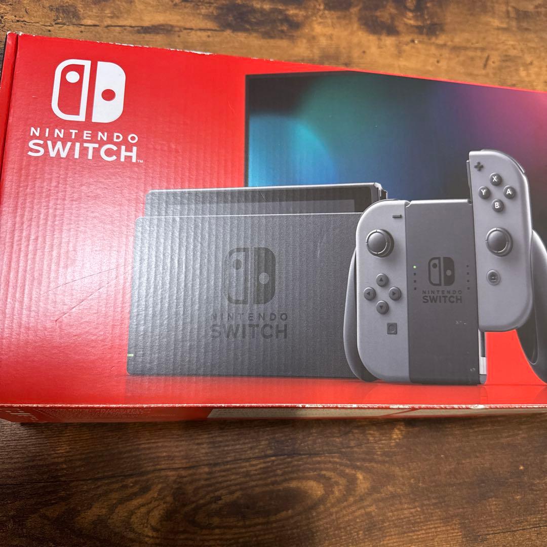 Nintendo Switch 本体 グレー 新モデル　欠品なし不良なし