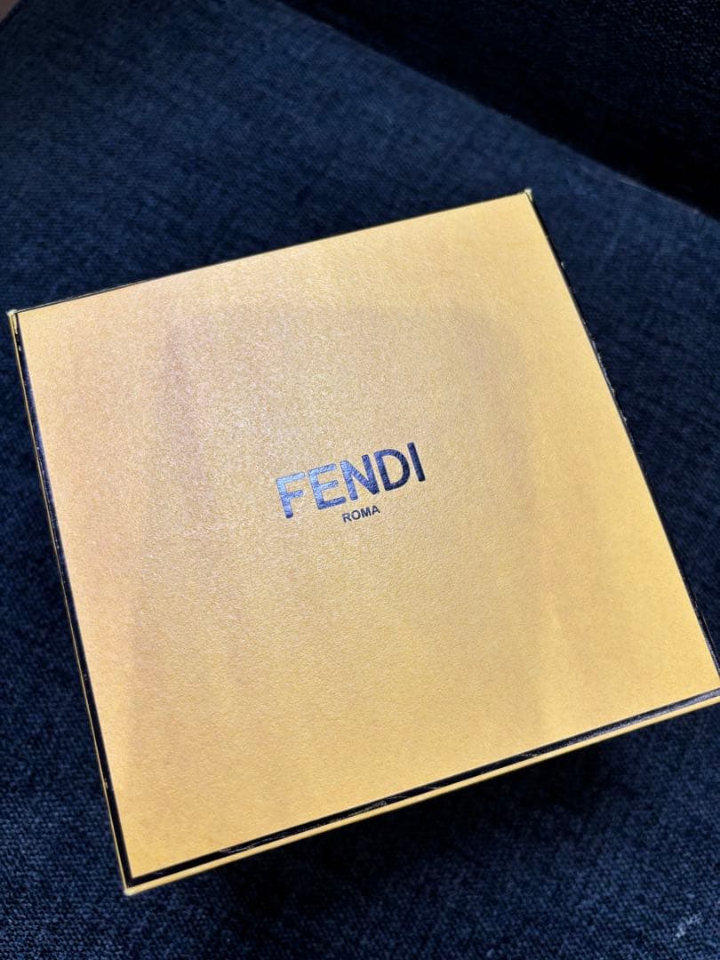 【新品未使用】FENDI クリスタルヘアクリップ