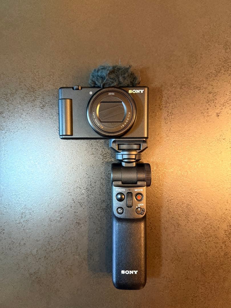 SONY VLOGCAM ZV-1 II シューティンググリップキット ブラック