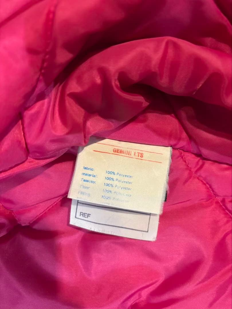 419 英国製80sberghaus 中綿ジャケット レア配色