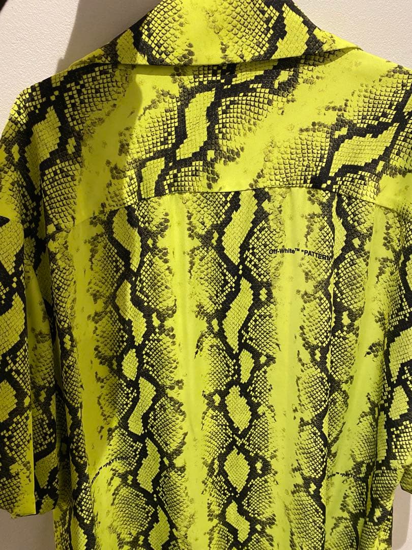 サイズXL off-white snakeshirt