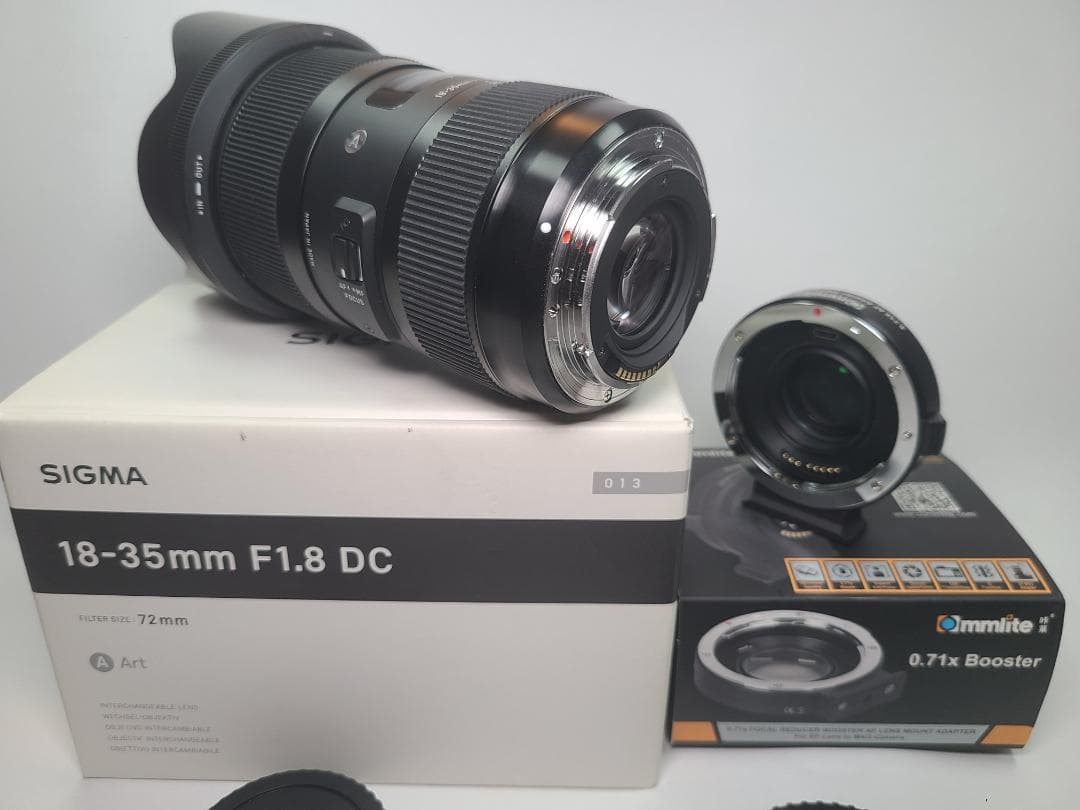 【EF-MFC変換付】SIGMA18-35mmART F1.8DC EFマウント