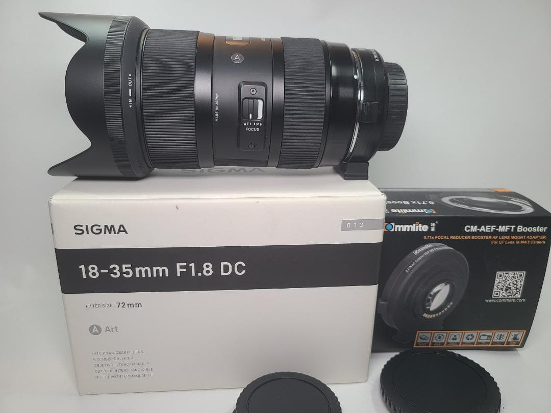【EF-MFC変換付】SIGMA18-35mmART F1.8DC EFマウント