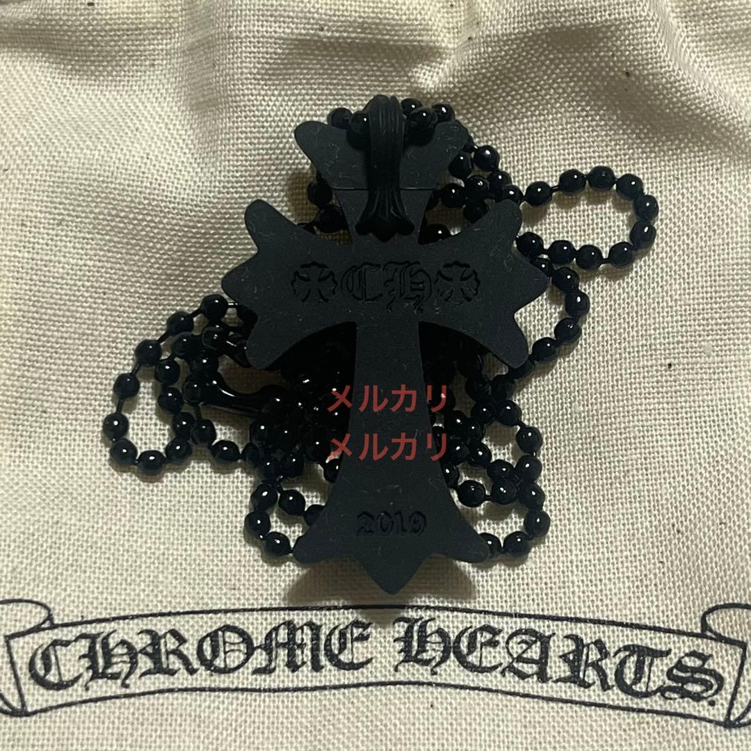 2025年購入 黒 クロムハーツ CH クロス ボールチェーン シリコン ラバー