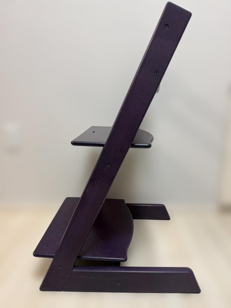 ストッケ トリップトラップ 希少パープル 説明書あり美品