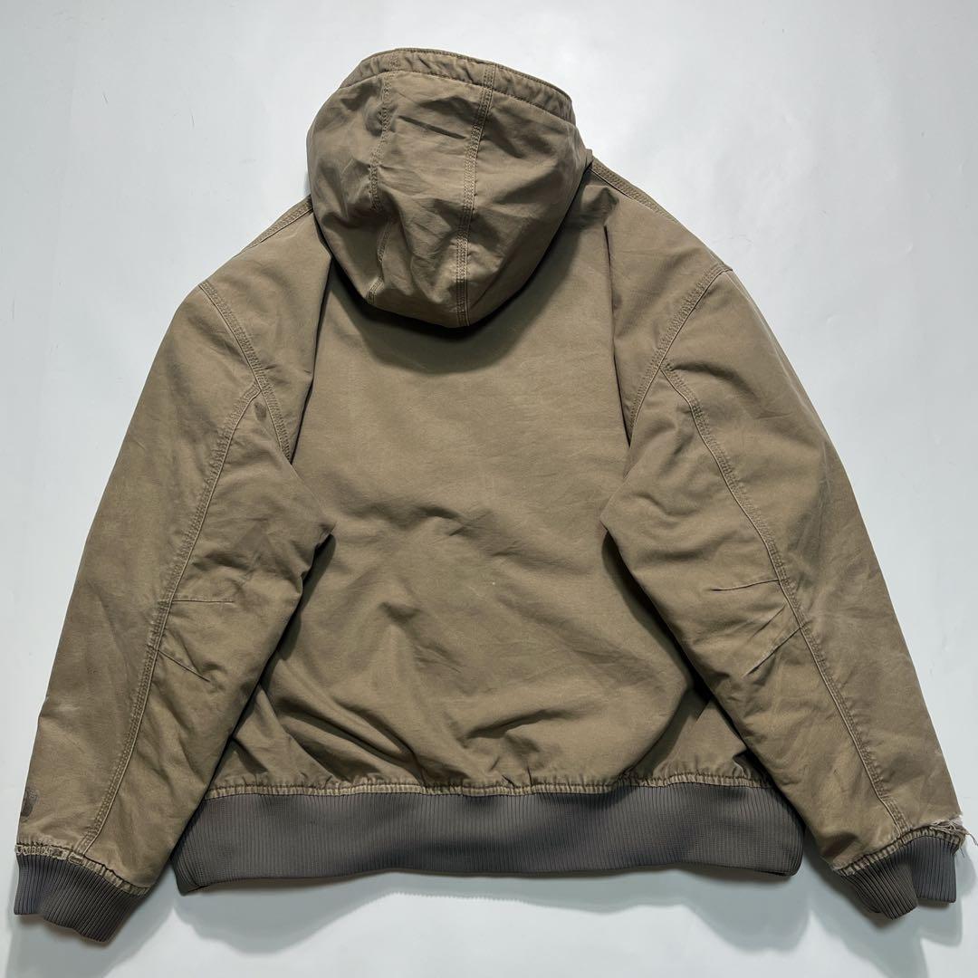 カーハート アクティブジャケット クイックダック 2XL カーキ 中綿 7667