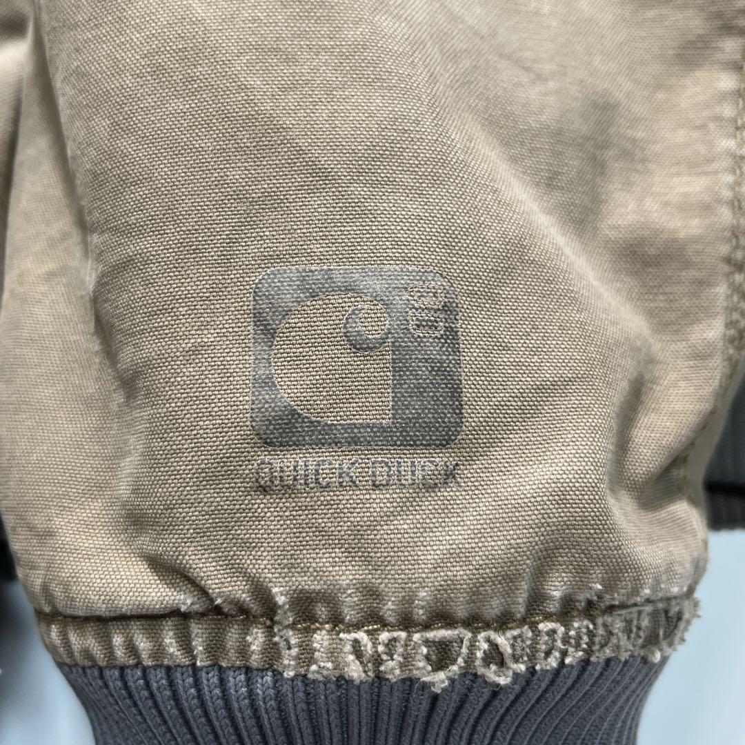 カーハート アクティブジャケット クイックダック 2XL カーキ 中綿 7667