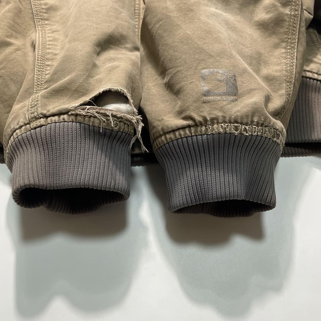 カーハート アクティブジャケット クイックダック 2XL カーキ 中綿 7667