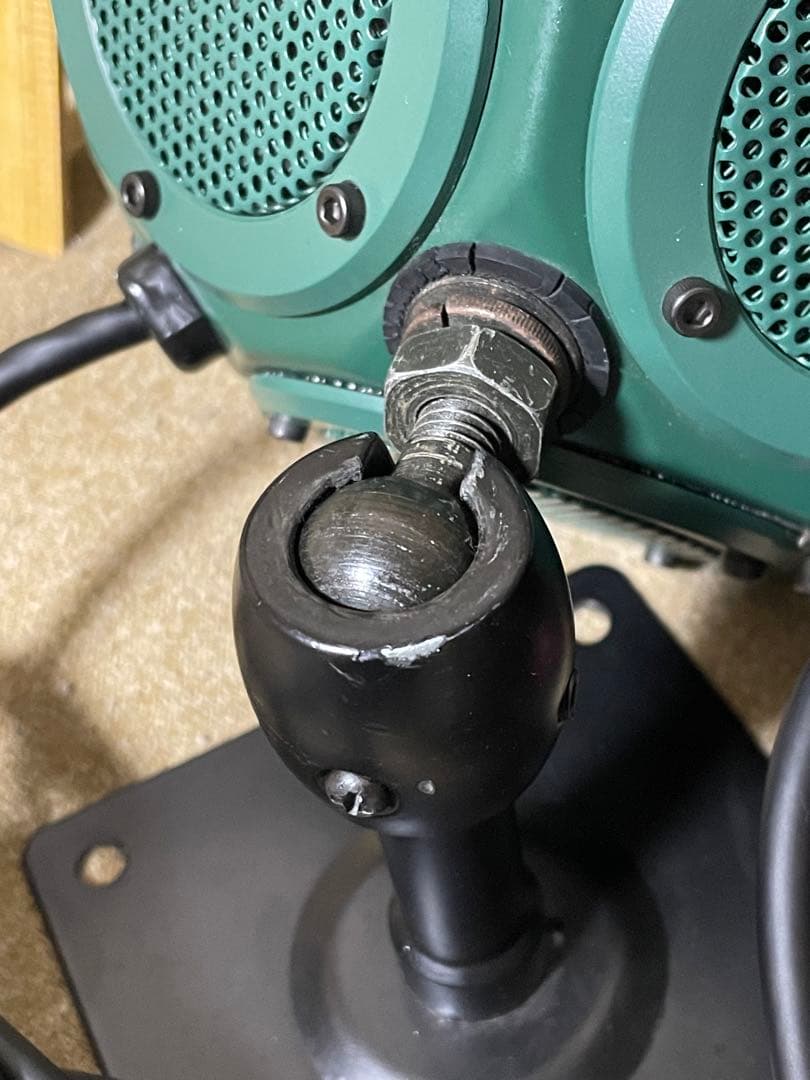 【希少レア！】12面体スピーカー　全天候型　グリーン　入手困難　アースグリーン