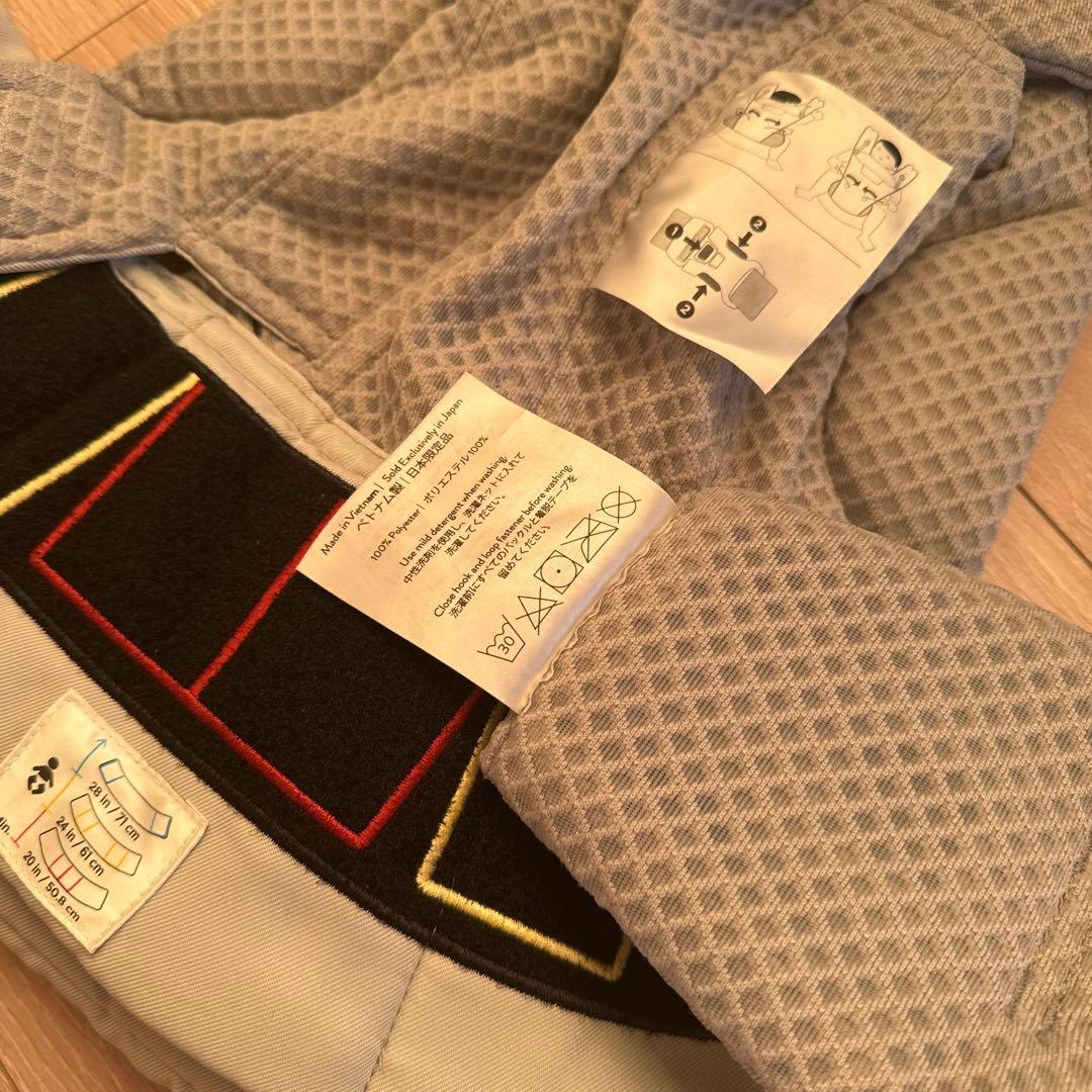 ergobaby 抱っこひも グレー メッシュ
