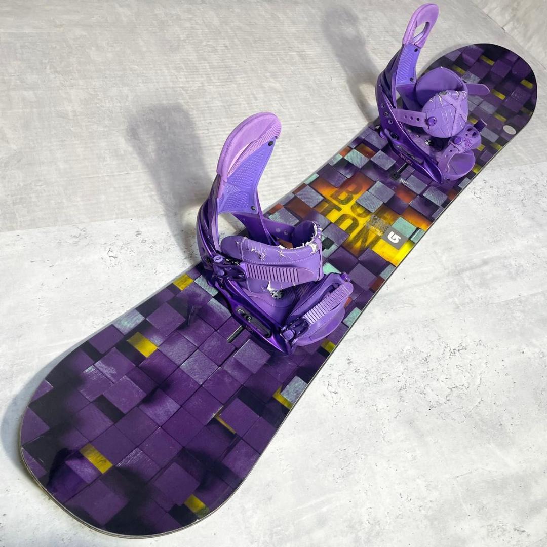 スノーボードセット バートン プロセスX BURTON 2点 152cm 大人気