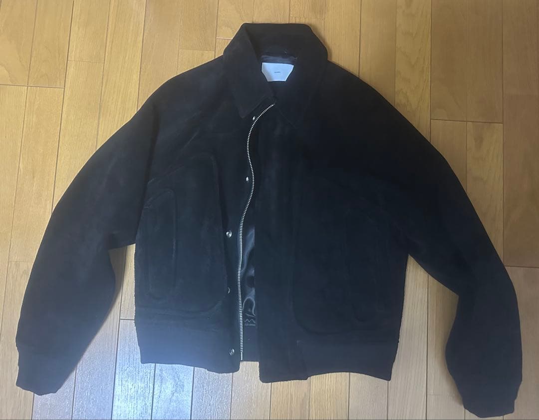 ジャケット・アウター SUGARHILL SUEDE PIPING LEATHER BLOUSON