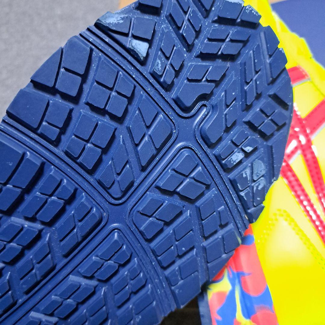 asics アシックス　蛍光イエロー マーブル　安全靴　未使用