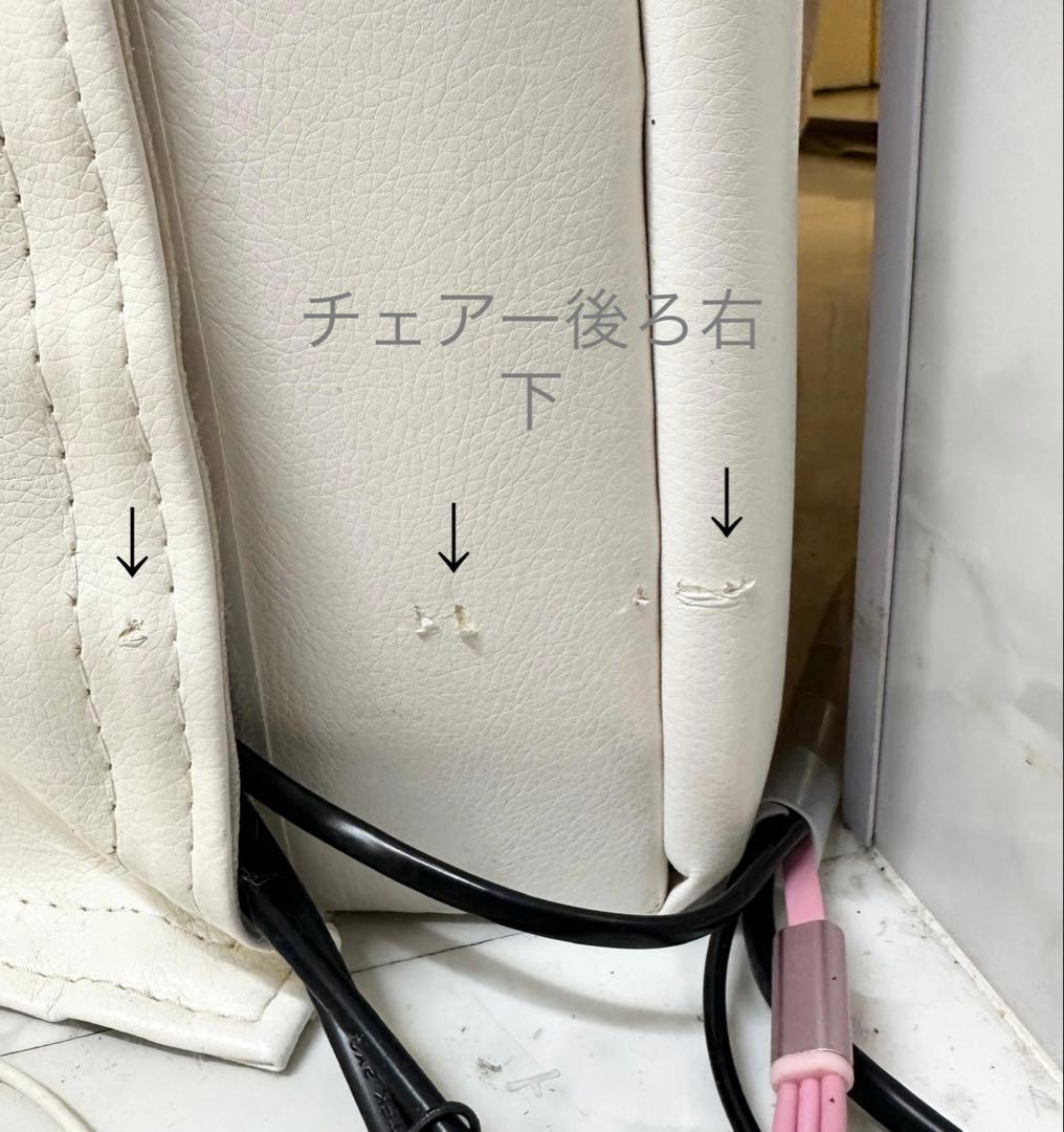 電動リクライニングチェア　SISTA シスタ　ホワイト【送料込み】