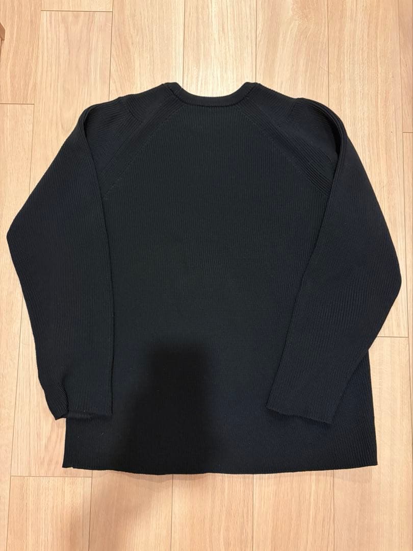 【美品】TEATORA CARTRIDGE KNIT CREW 7G 黒 3