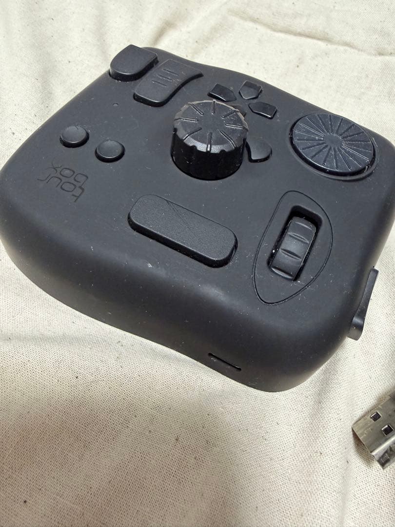 TourBox NEO 左手デバイス ブラック 箱あり ケーブル付き