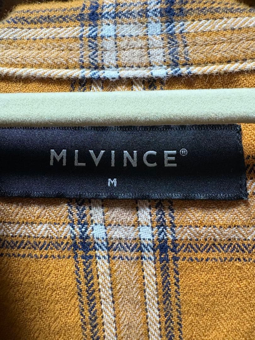 トップス MLVINCE military check shirt