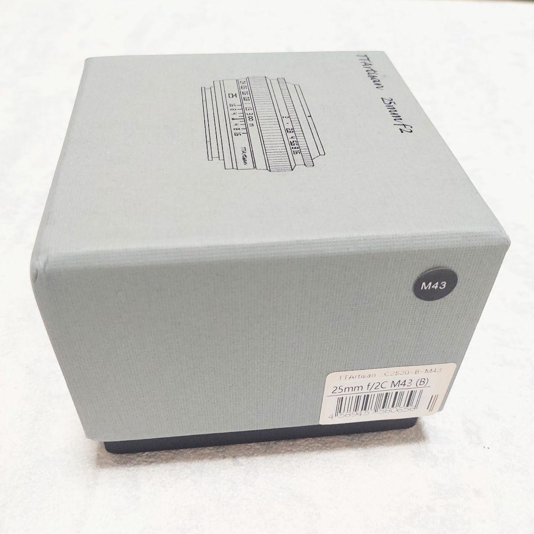 銘匠光学　TTArtisan 25mm f/2 M43レンズ 　単焦点レンズ