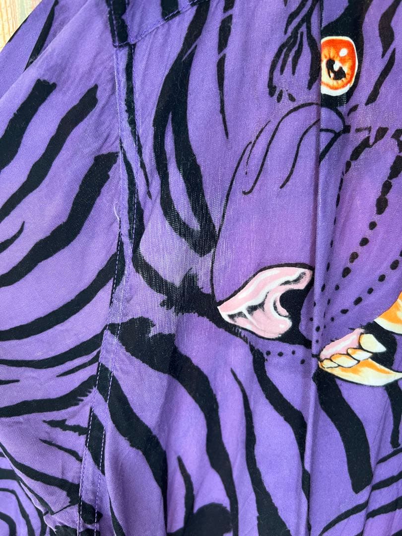 ワコマリア　The Guilty Parties トラ柄 半袖シャツ