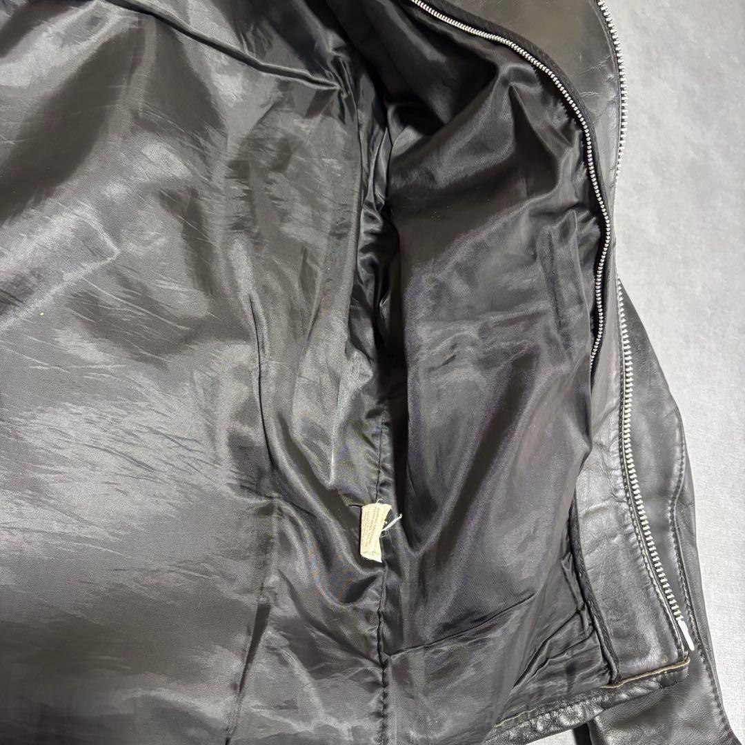 schott ショット レザージャケット シングル 641 ブラック ライダース