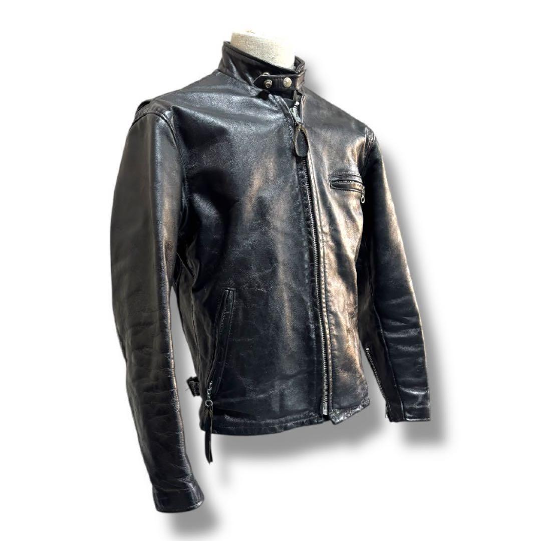 schott ショット レザージャケット シングル 641 ブラック ライダース