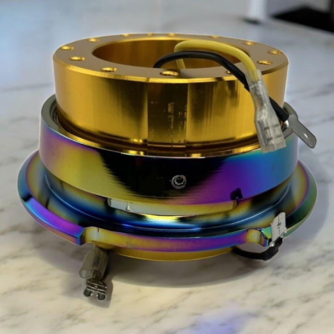 NRGクイックリリース Gen2.8ゴールド×ネオクローム【新品未使用送料込み】