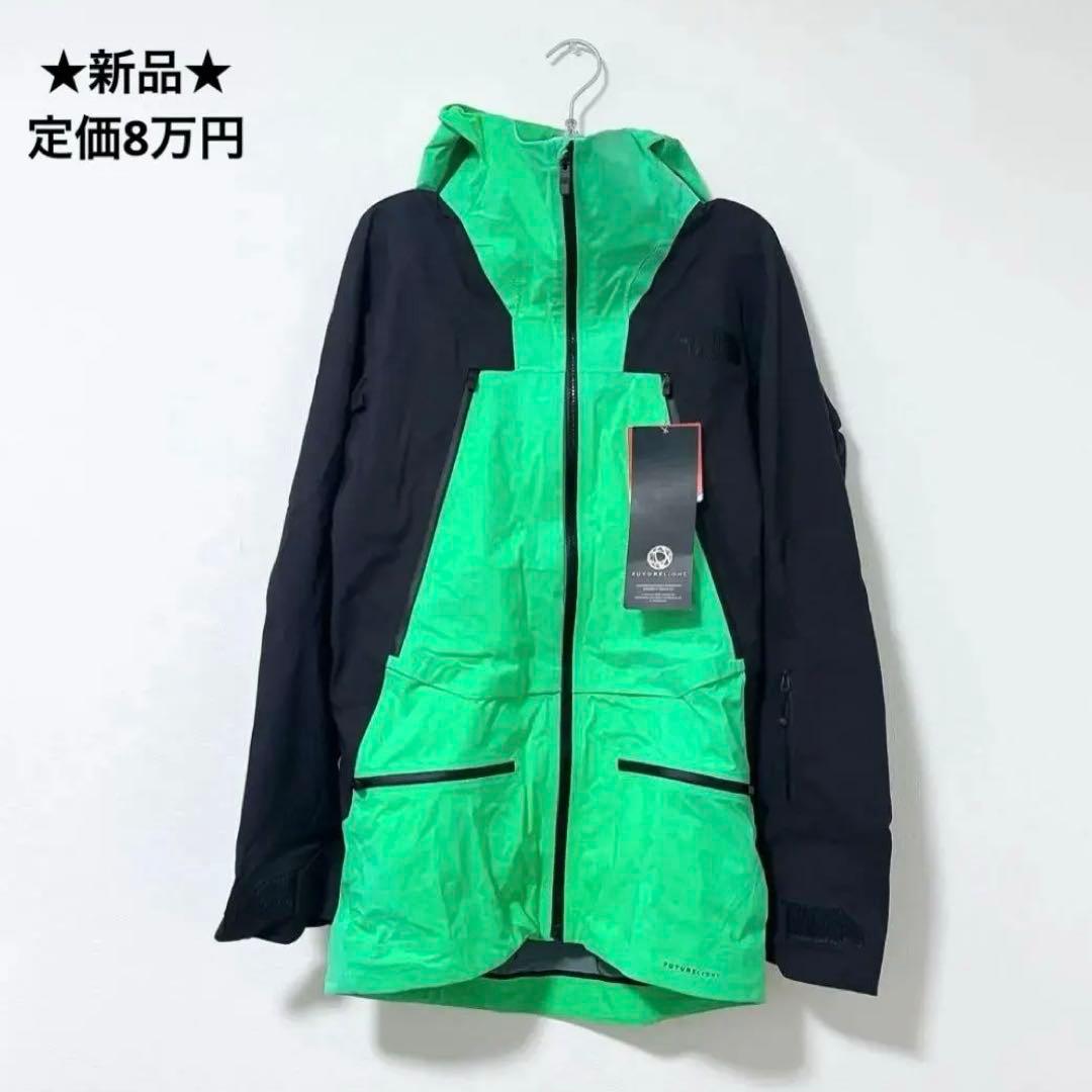 ザノースフェイス ピューリストジャケット スノーボードウェア グリーン S 新品