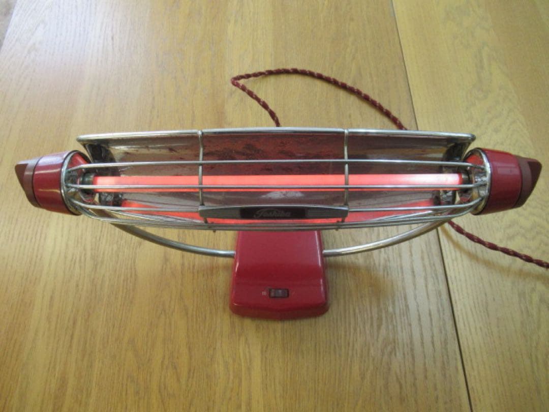 昭和レトロ　電気ストーブ