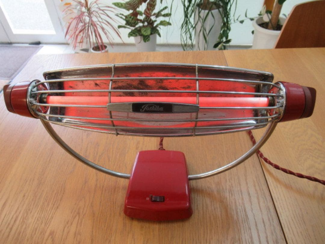 昭和レトロ　電気ストーブ