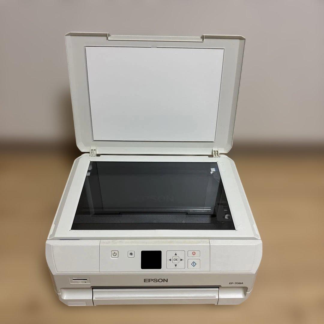 通電済★ジャンク扱い★EPSONプリンター★EP-708A★