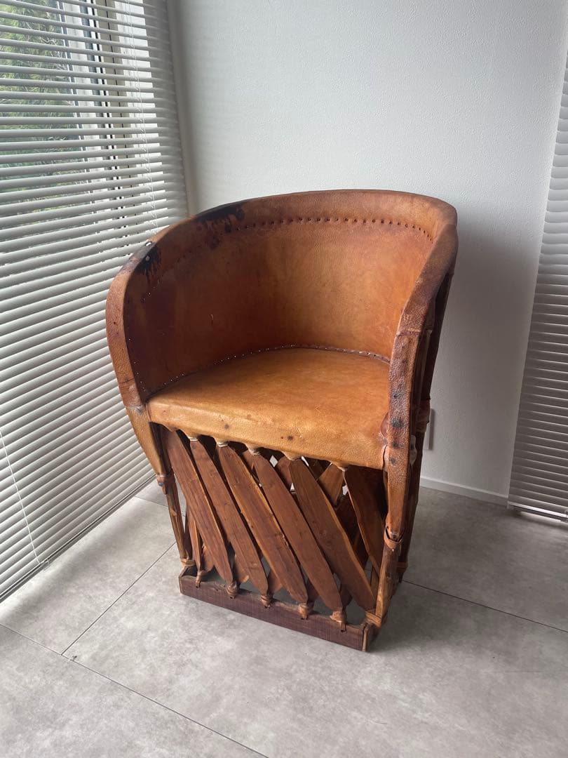 エキパルチェア　ビンテージチェア　難あり　民族