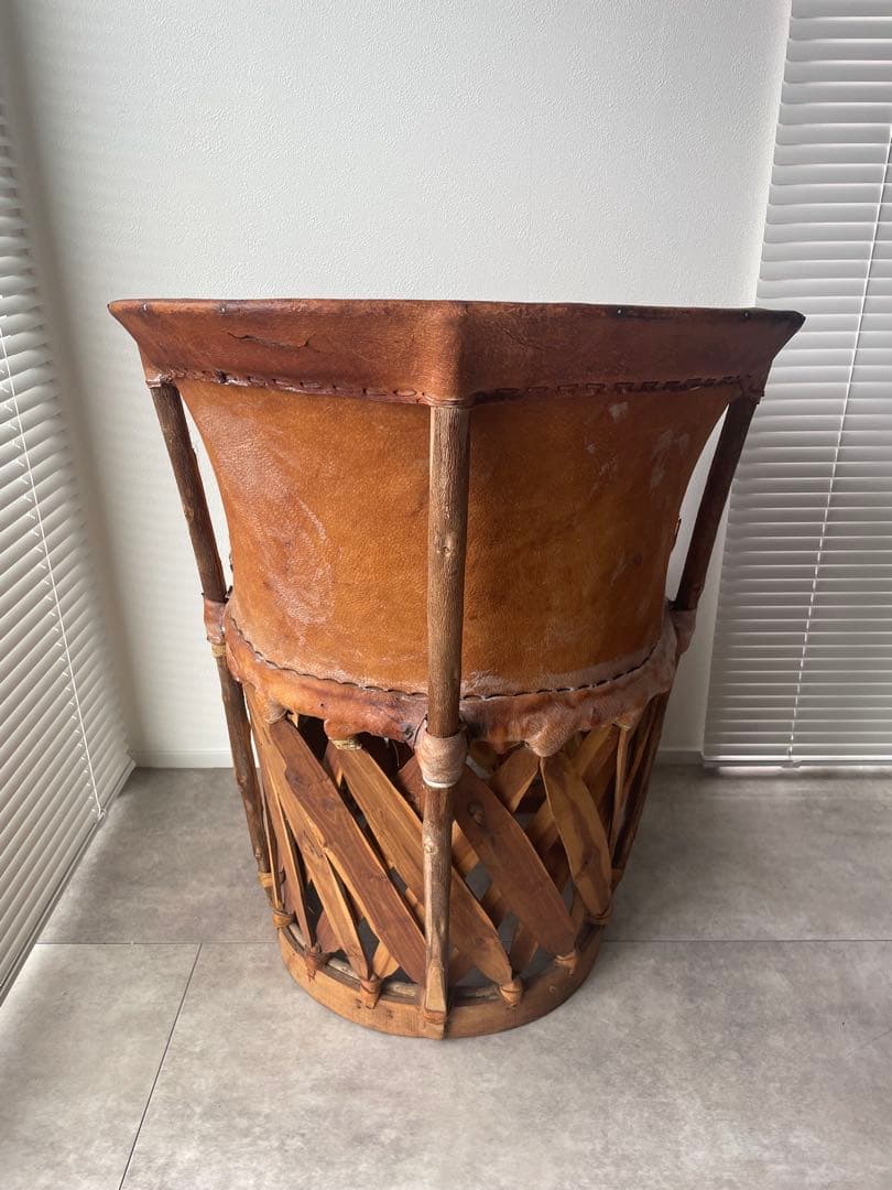 エキパルチェア　ビンテージチェア　難あり　民族