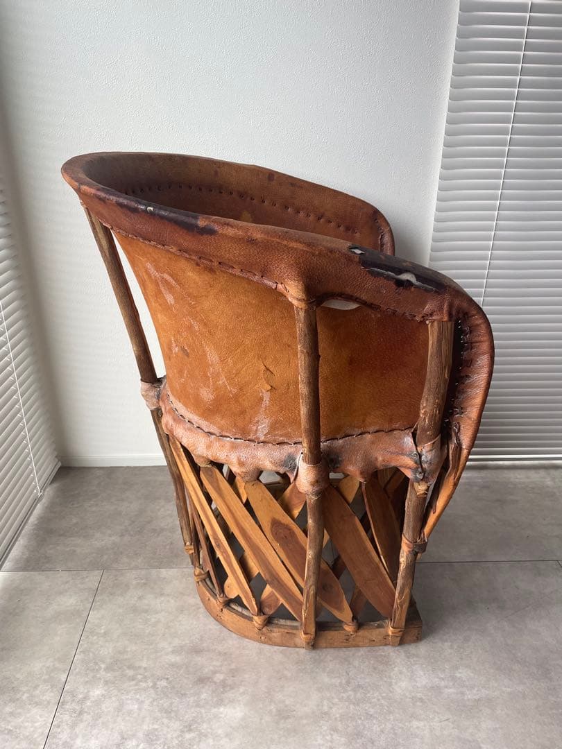 エキパルチェア　ビンテージチェア　難あり　民族