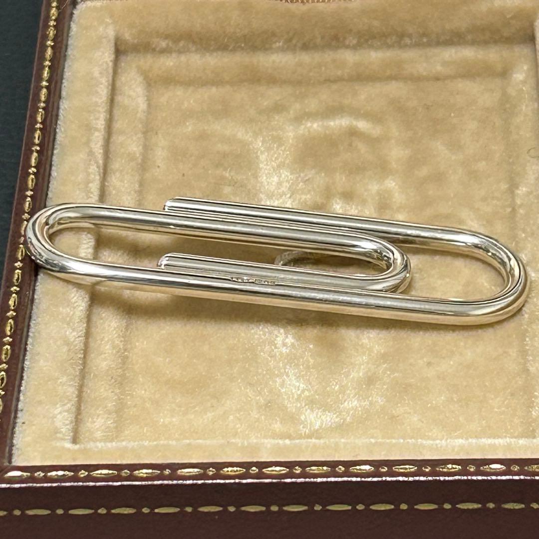 【希少】ダンヒル シルバー アンティーク マネークリップ ケース付き