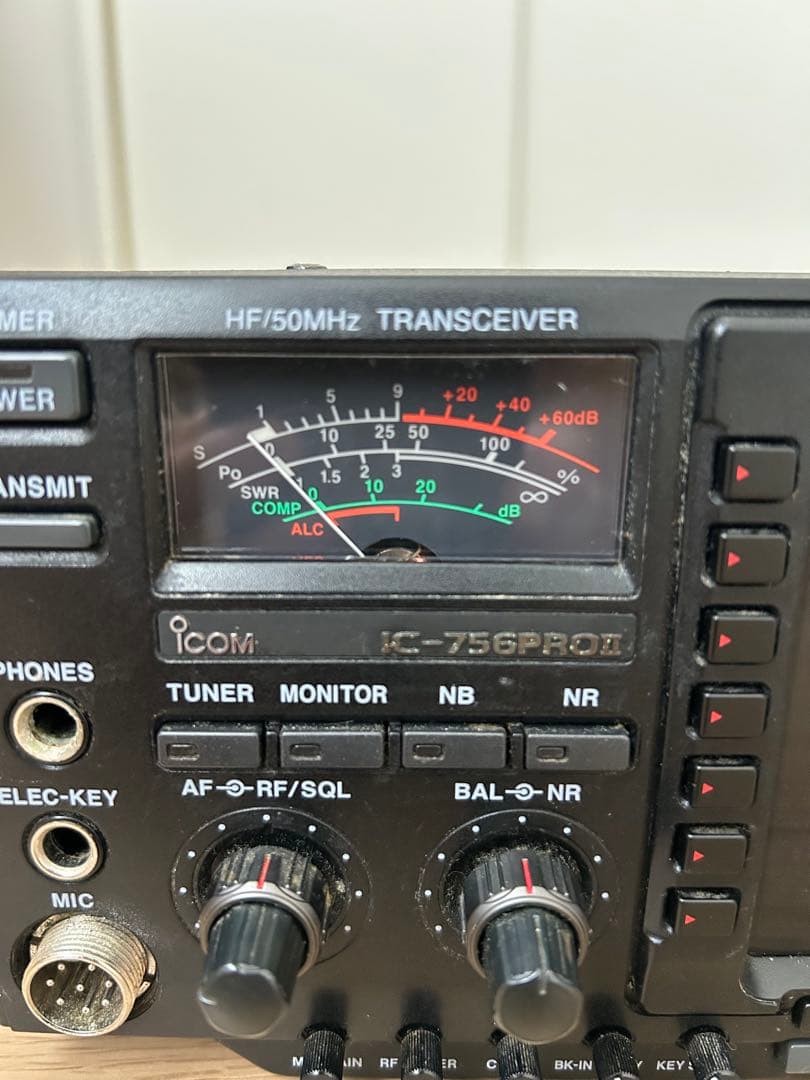 Icom IC-756PROⅡ 50M/HFトランシーバー