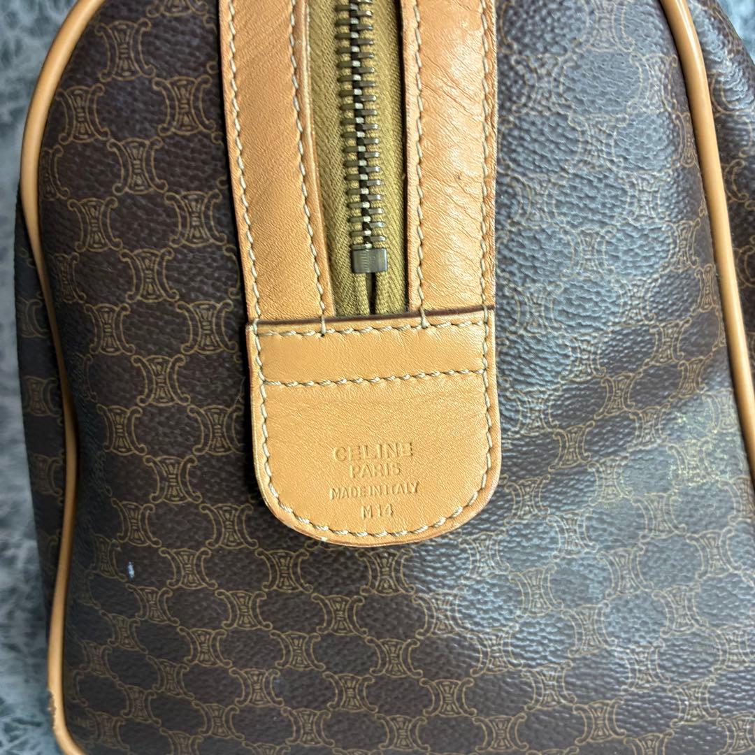 ✨CELINE✨　セリーヌ　ボストンバッグ　ハンドバッグ　マカダム　ヴィンテージ