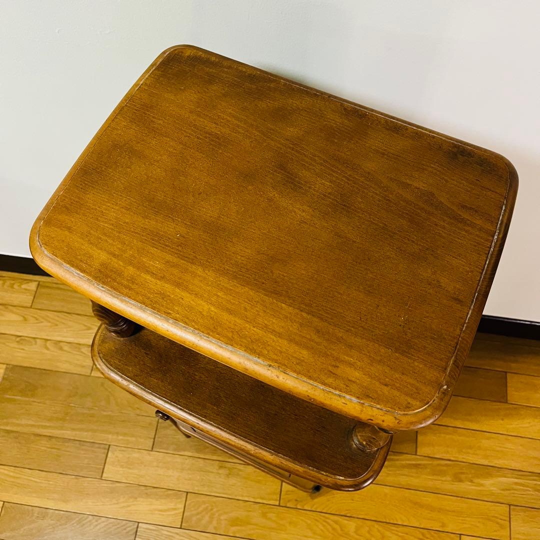 アンティーク ビンテージ シェルフ 引き出し 収納 テーブル サイドテーブル