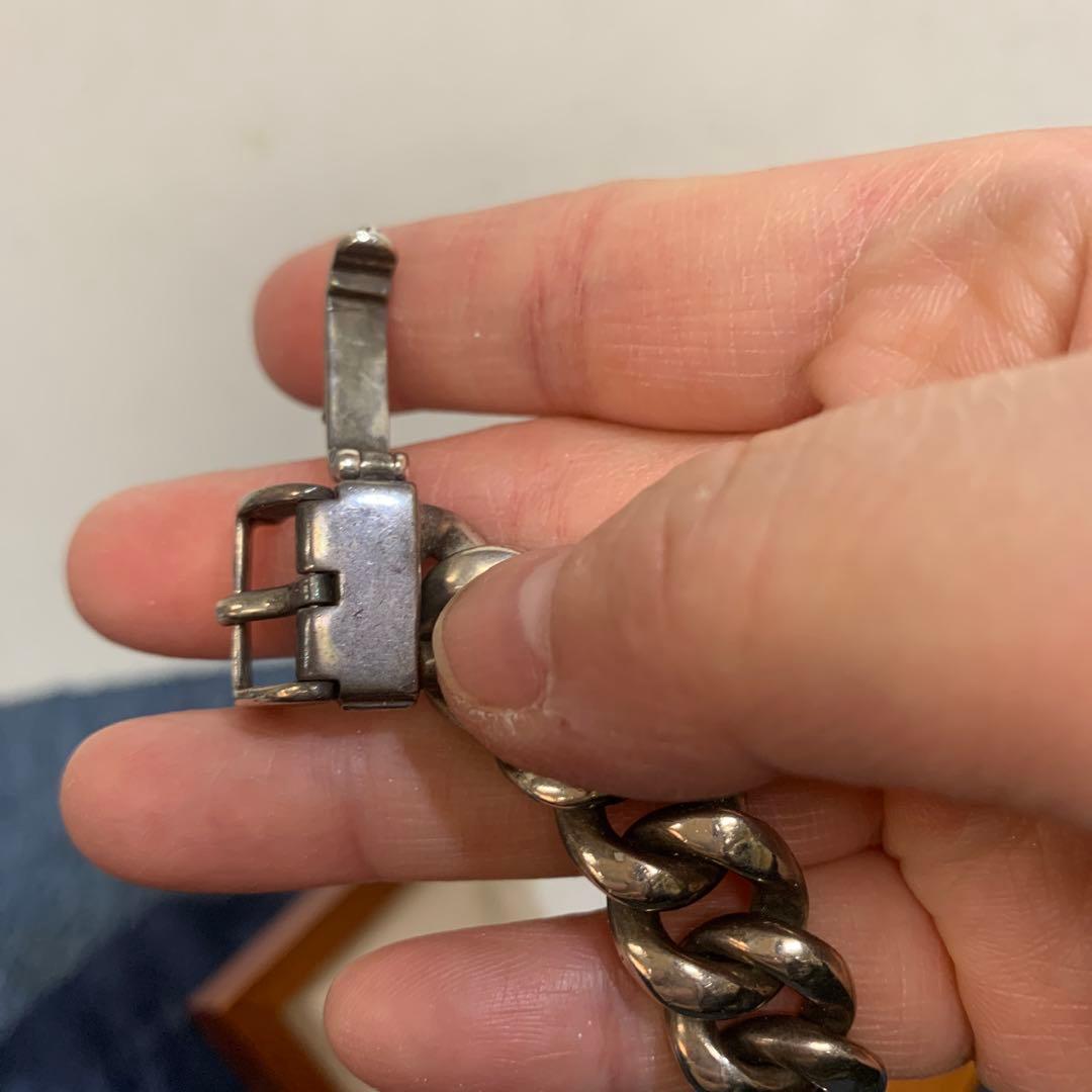 【希少】Clio blue クリオブルー 自動巻き シルバー925 時計 裏スケ