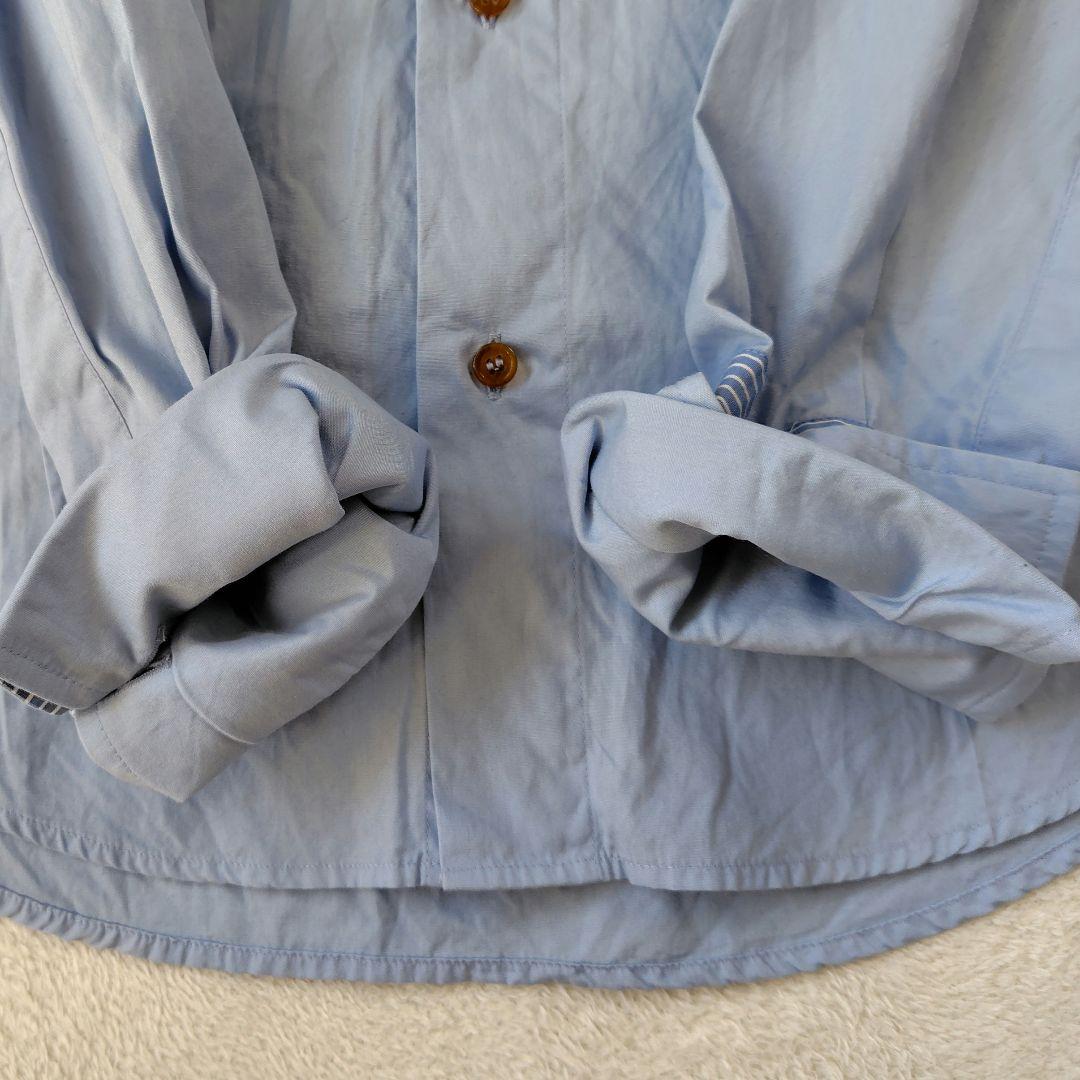 極美品　XL　ヴィヴィアンウエストウッド　シャツ　長袖　オーブ　刺繍　ボーダー