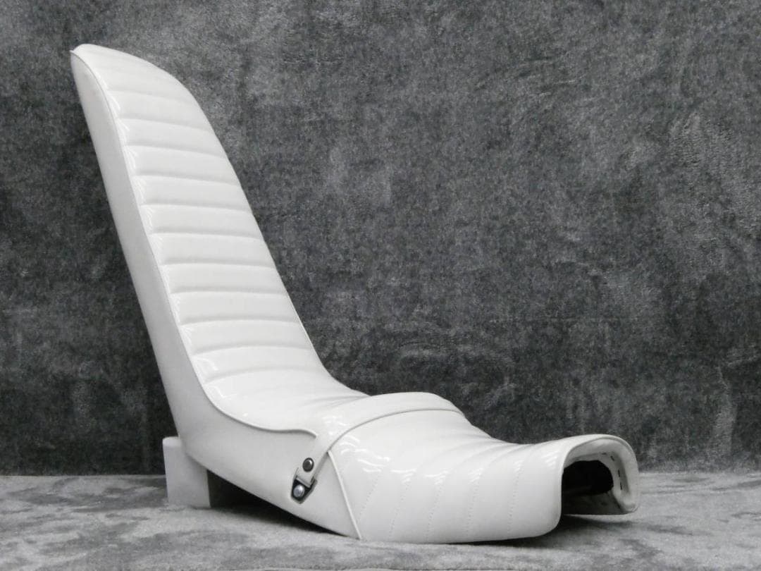 ホーク 白 エナメル ６０ｃｍ 三段シート / 角タンク ホワイト 補強入り