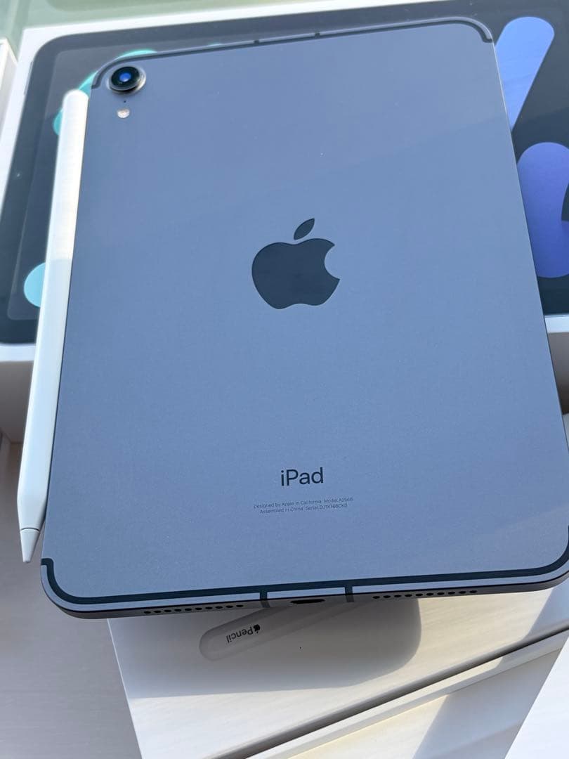 iPad mini6 グレイ 256GB セルラー・Pencil2 付き