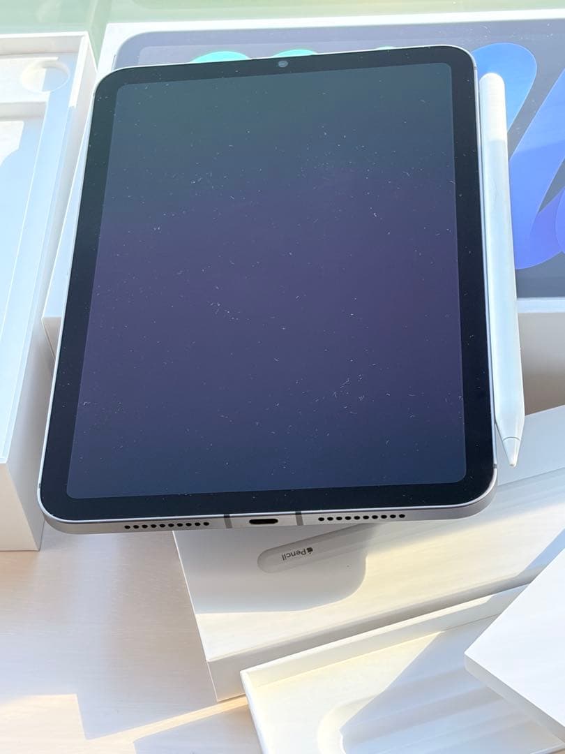 iPad mini6 グレイ 256GB セルラー・Pencil2 付き